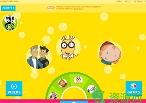 PBS KIDS 看节目，练听力