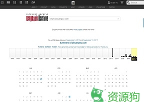 Wayback Machine — 网页时光机